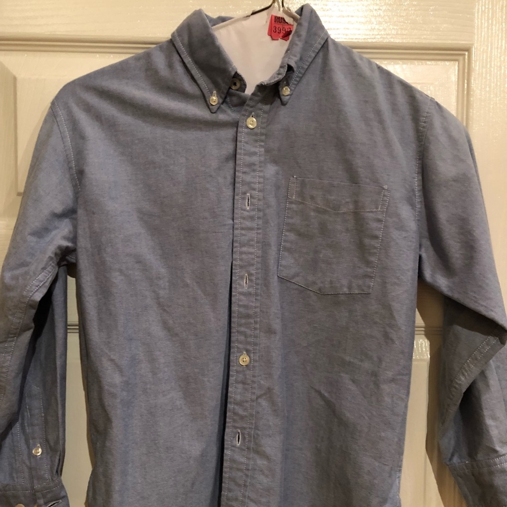 Gap Kids Boys Oxford Button up shirt Size M (8)